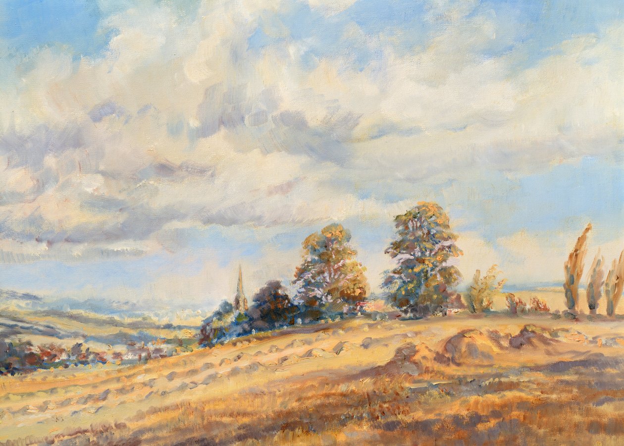 Ullenhall, Warwickshire (olja ombord) av Anthea Durose