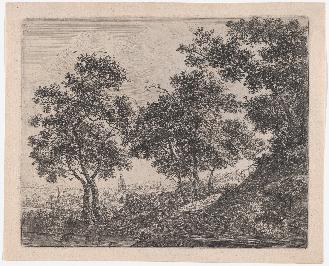Badgäster, 1600-talet. av Anthonie Waterloo