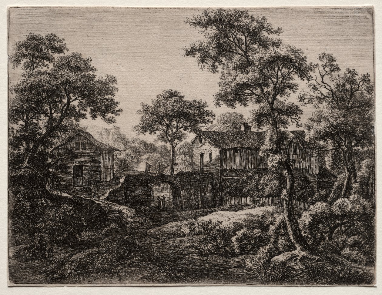 Tolv landskap (H.95-106): Porten av Anthonie Waterloo