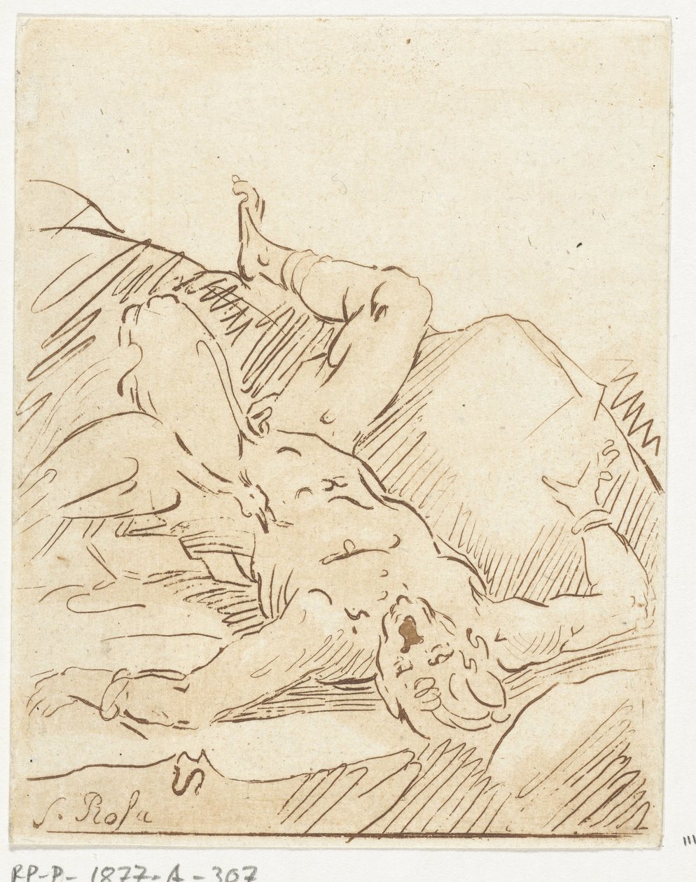 Prometheus kedjad av Anthonie van den Bos