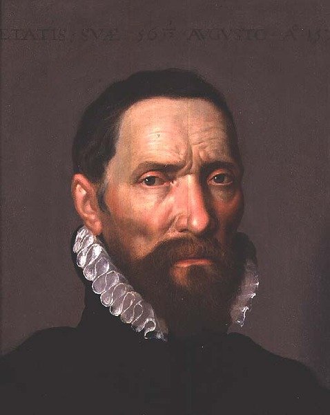 Porträtt av en man, 1574 av Anthonis Mor