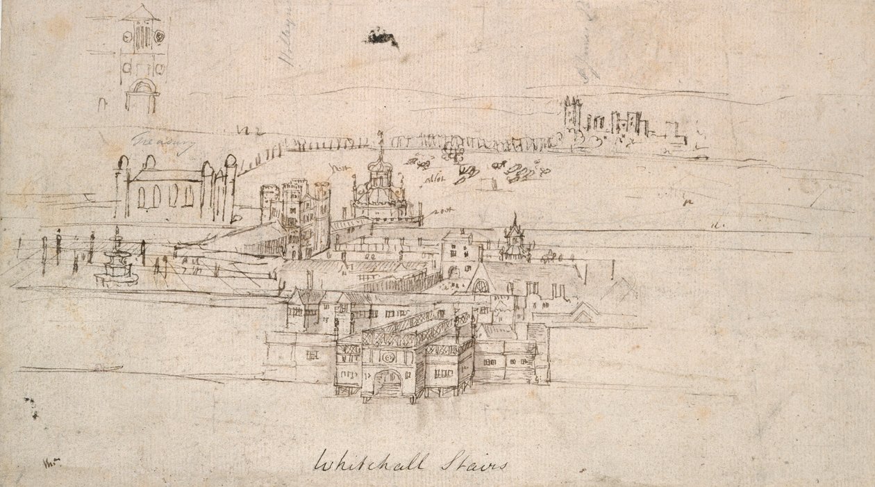 Towern i London, c1550-1560 av Anthonis van den Wyngaerde