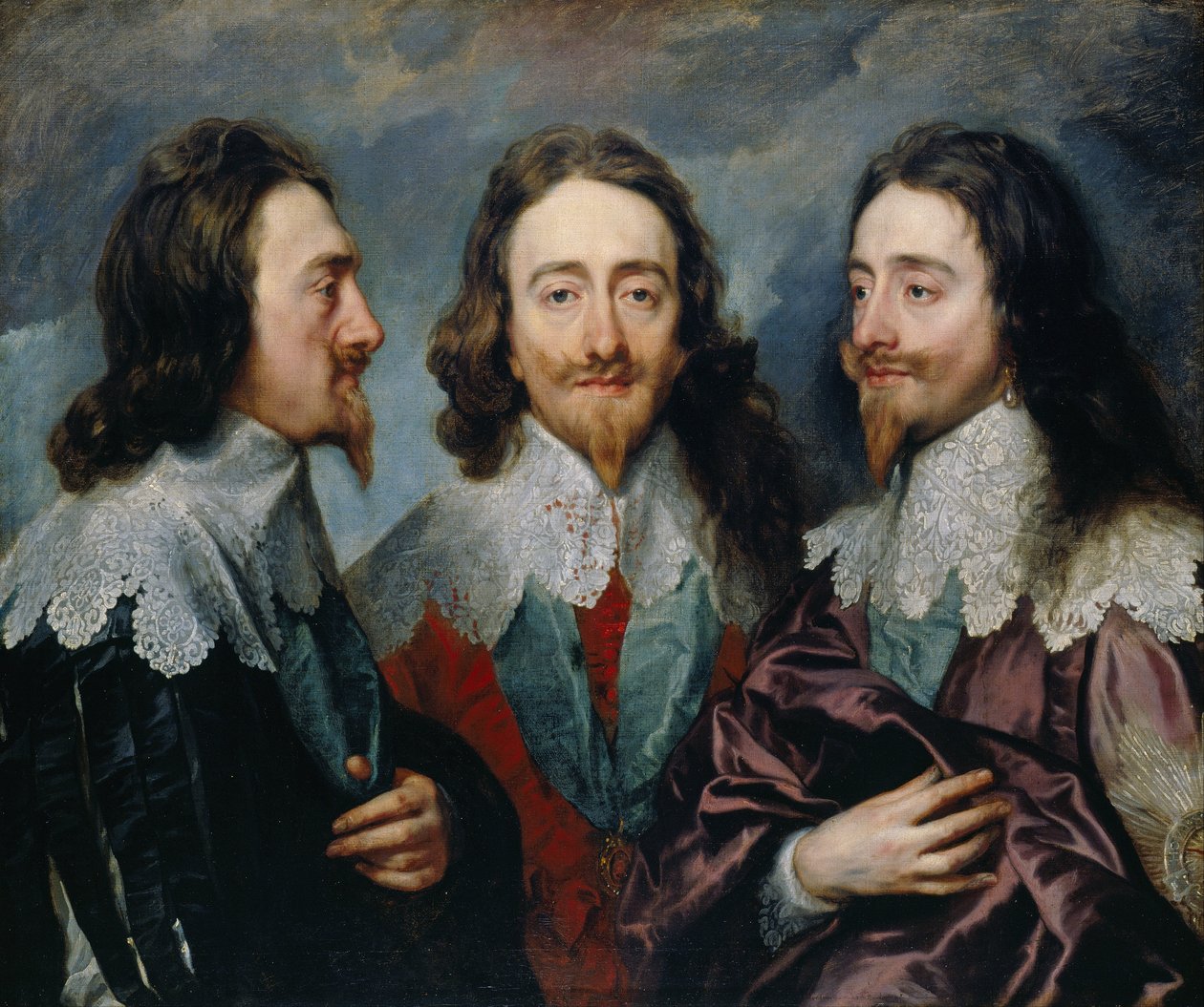 Karl I (1600-49) av Anthony van Dyck