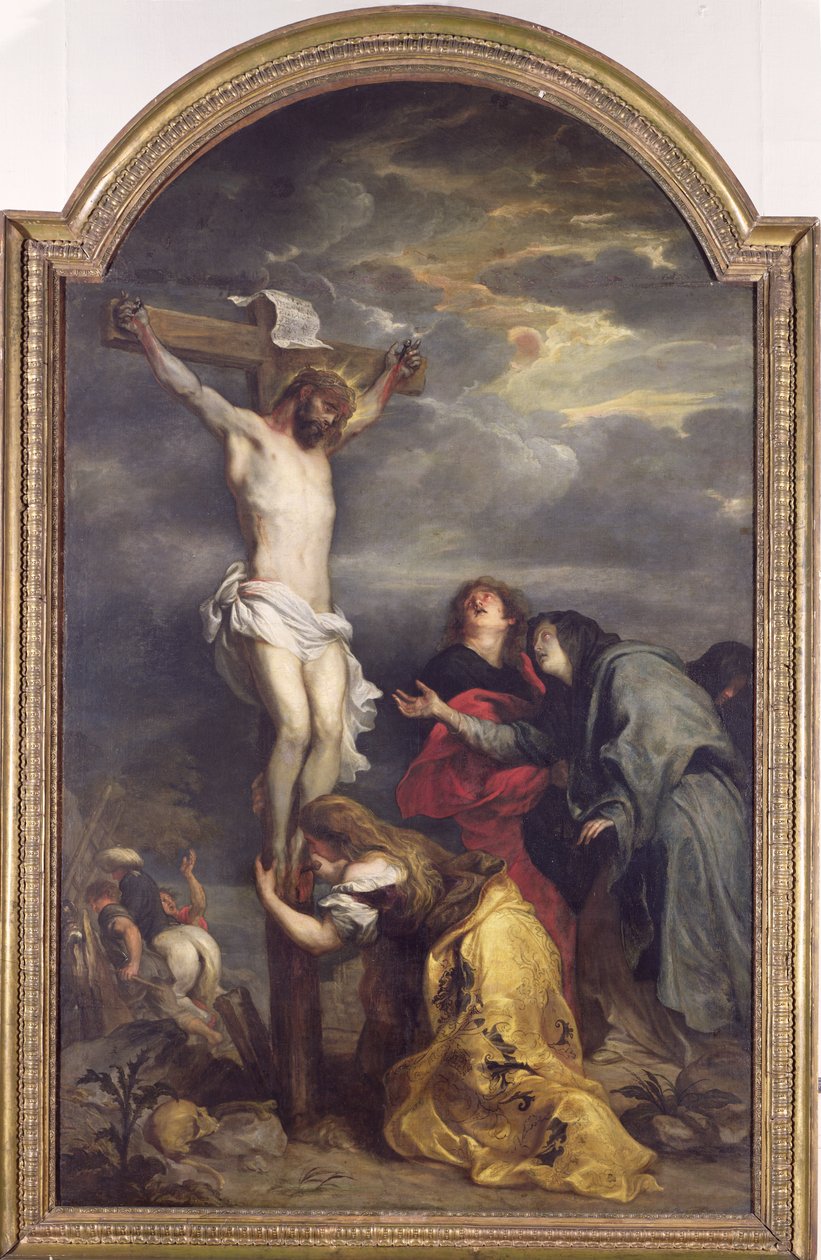 Kristus på korset, ca. 1628-30 swed av Anthony van Dyck