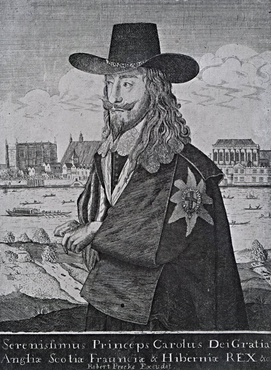Porträtt av kung Charles I av Anthony van Dyck