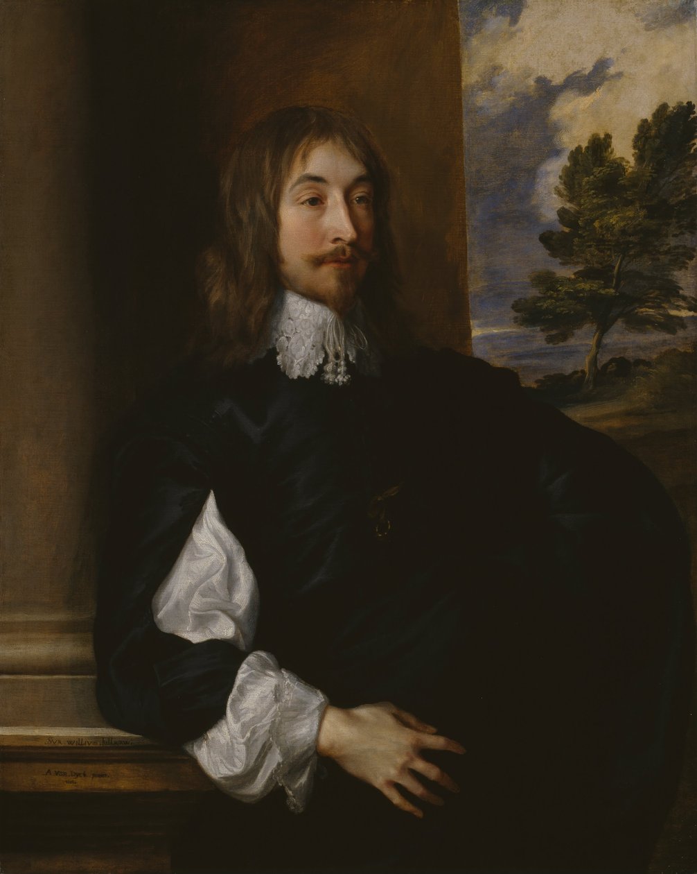 Porträtt av Sir William Killigrew av Anthony van Dyck