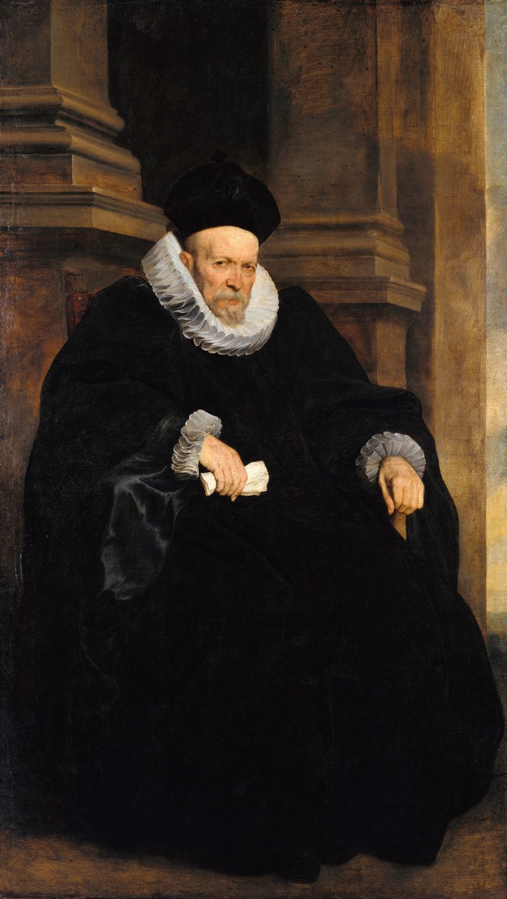 Porträtt av en Genovese Gentleman av Anthony van Dyck