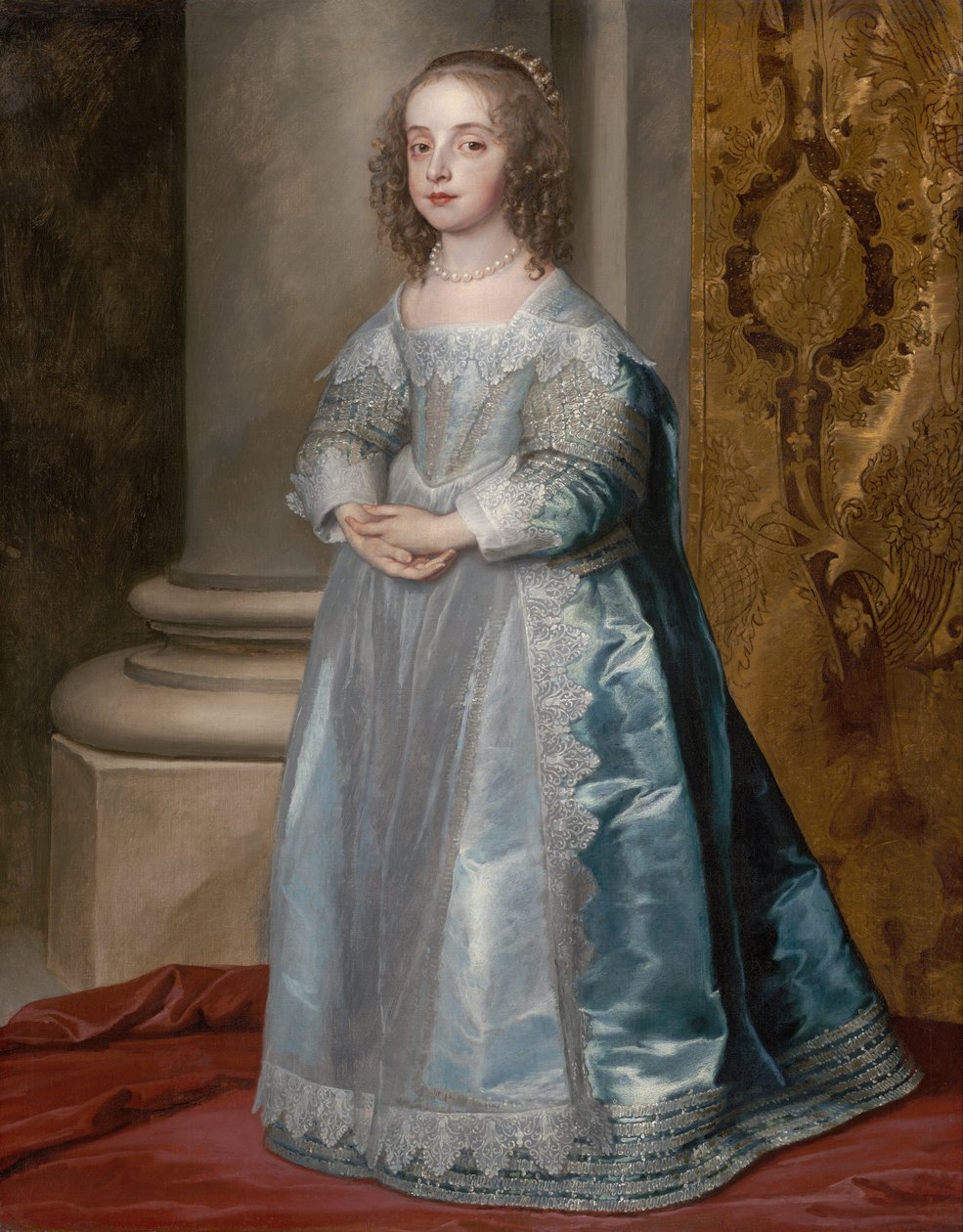 Prinsessan Mary, dotter till Karl I av Anthony van Dyck
