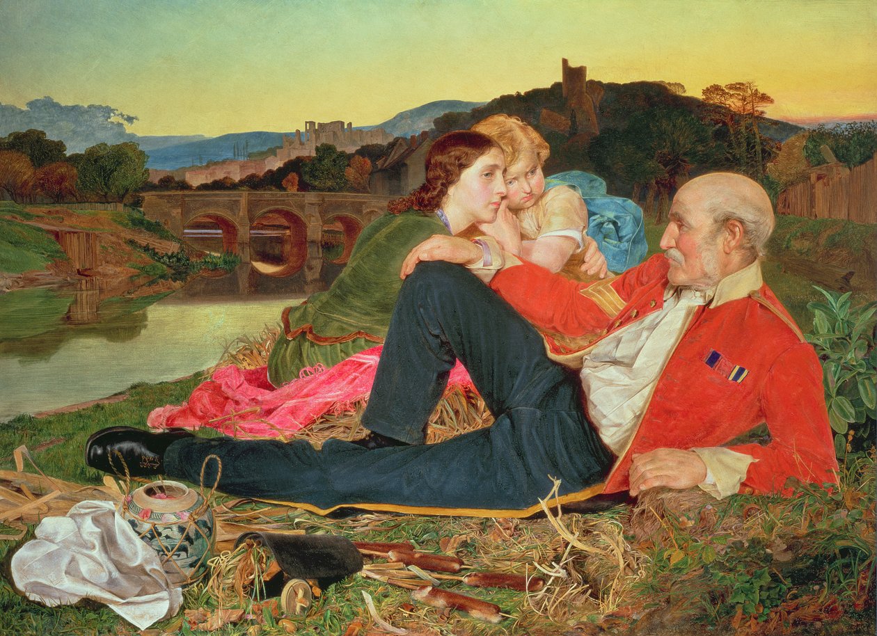 Hösten, 1860 av Anthony Frederick Augustus Sandys