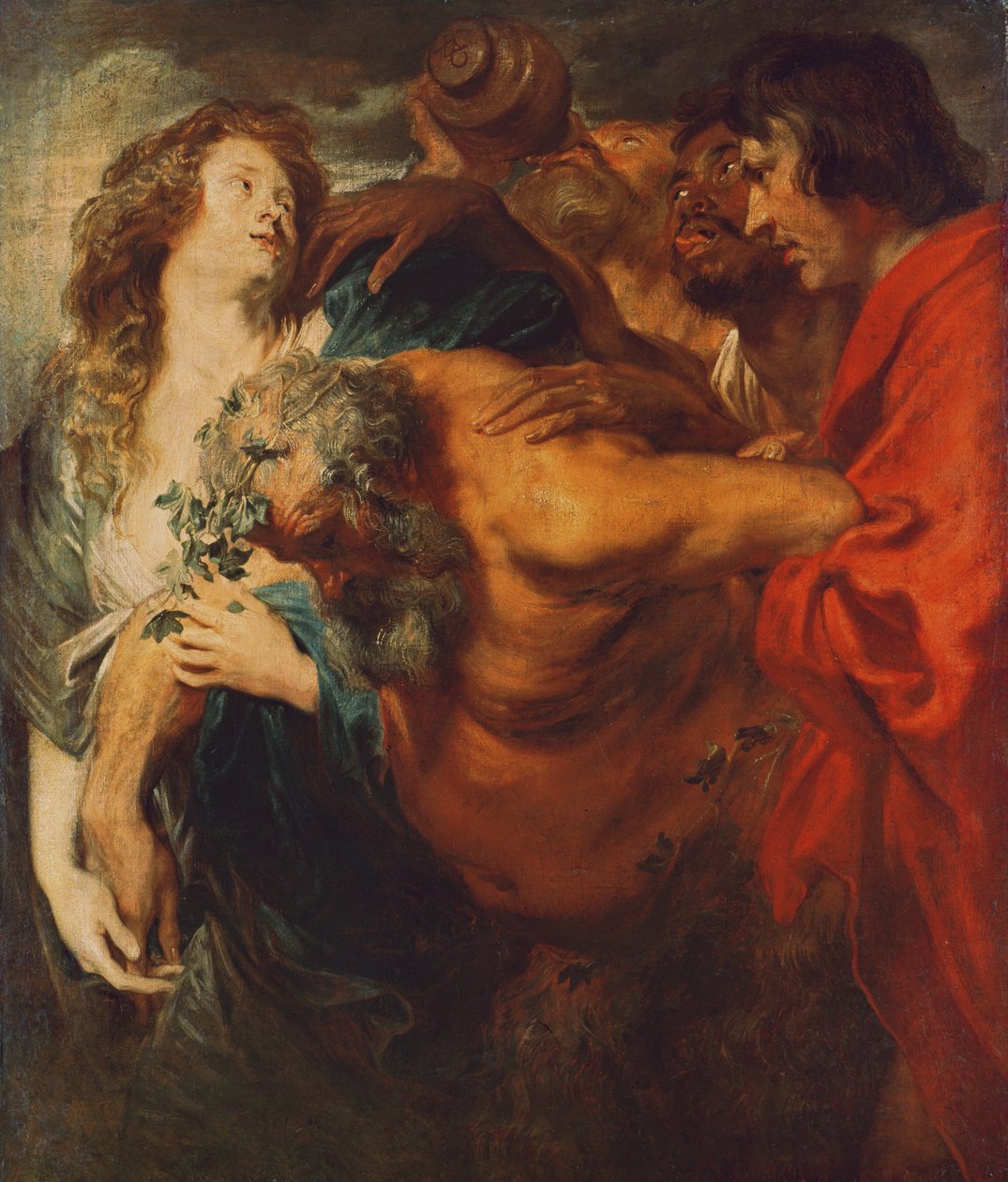 Den berusade Silenus, ca 1616 av Anthony van Dyck