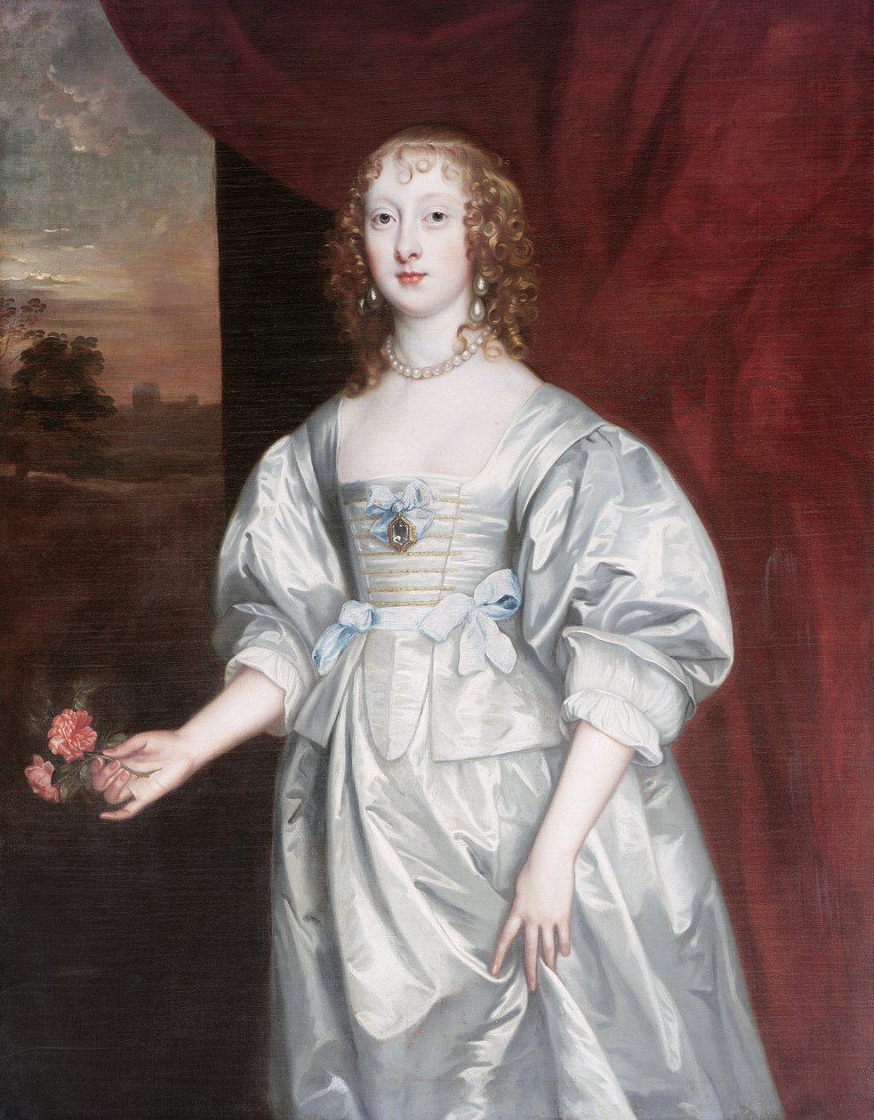 Lady Elizabeth Cecil av Anthony van Dyck