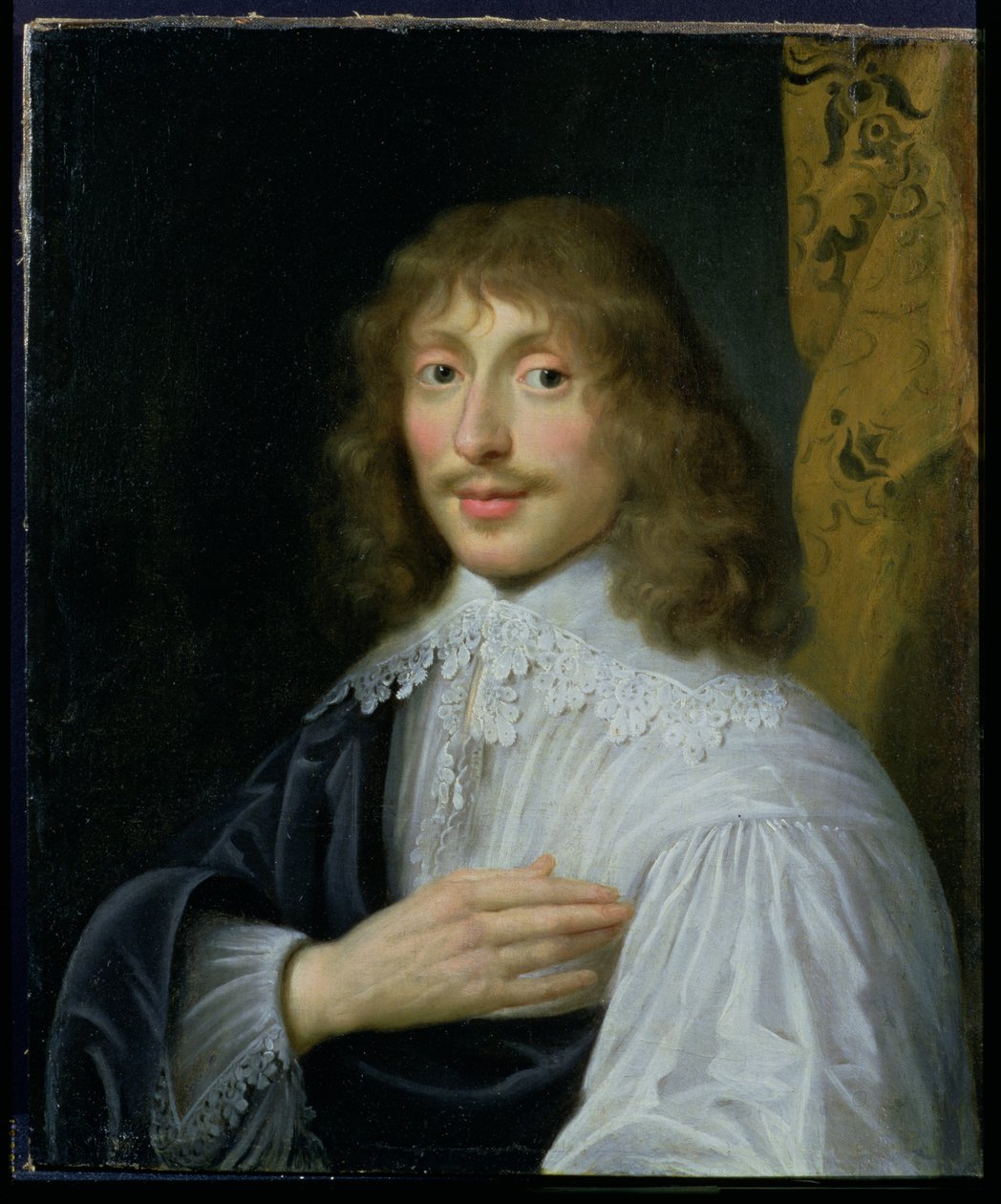 Porträtt av George Villiers, 1:e hertig av Buckingham (1592-1628) av Anthony van Dyck