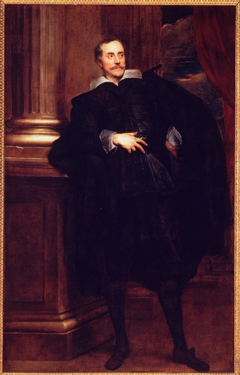 Porträtt av Marcello Durazzo av Anthony van Dyck