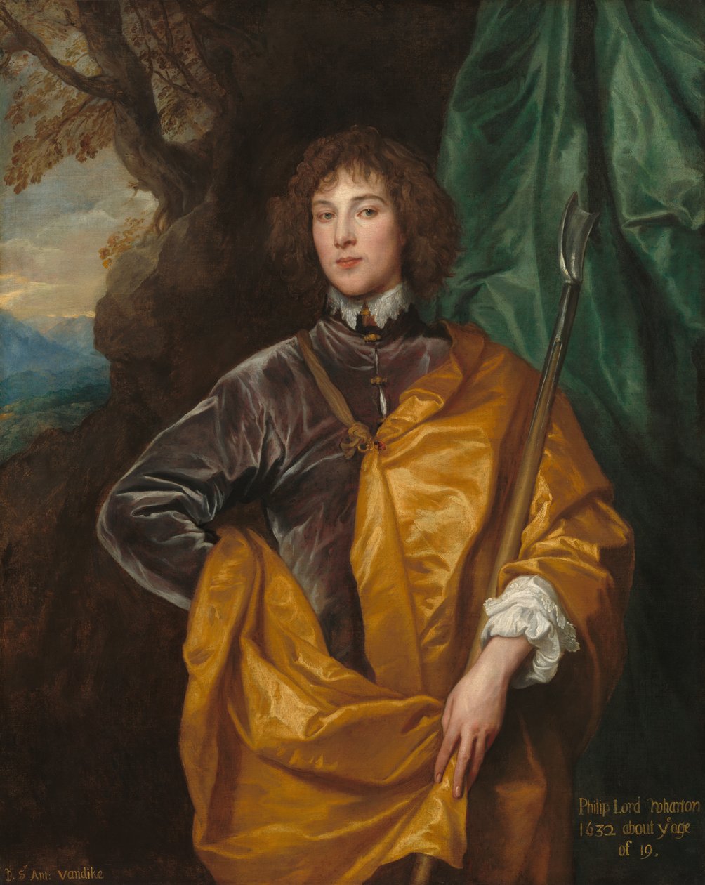 Portrait of Philip, Lord Wharton av Anthony van Dyck