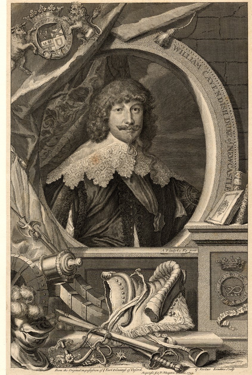 William Cavendish av Anthony van Dyck