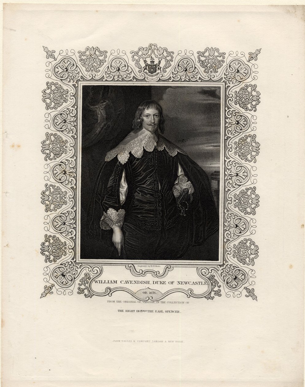 William Cavendish av Anthony van Dyck