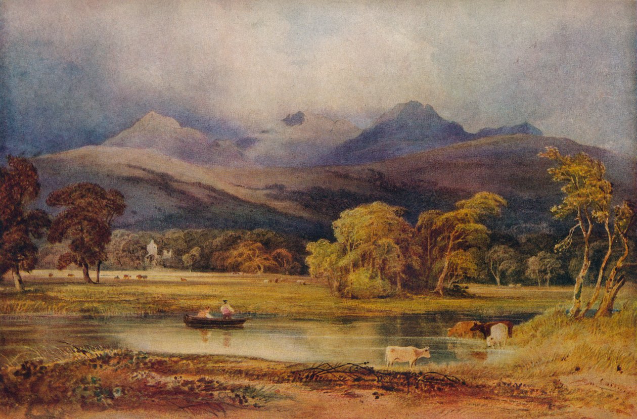 Glen Finlass, c1846 av Anthony Vandyke Copley Fielding