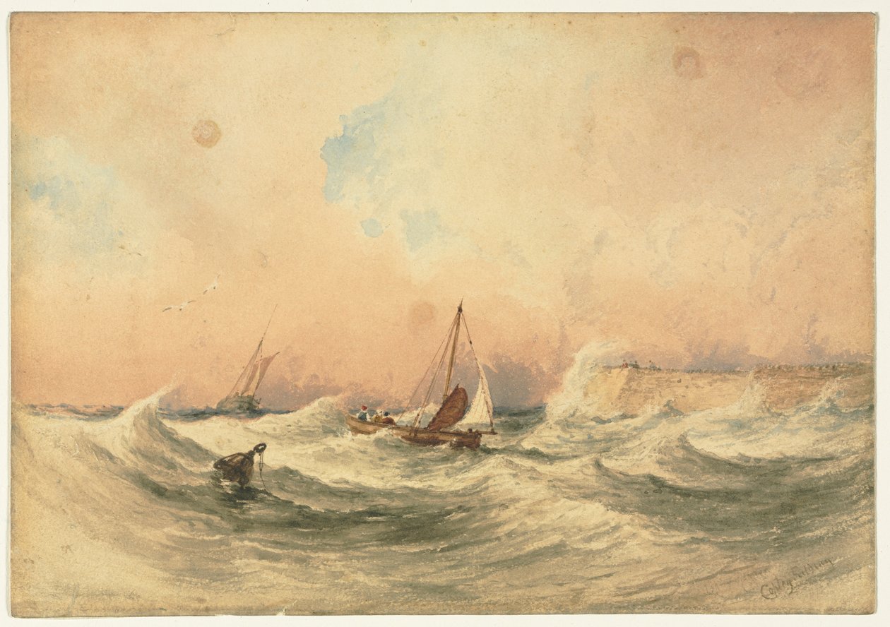 Marin av Anthony Vandyke Copley Fielding