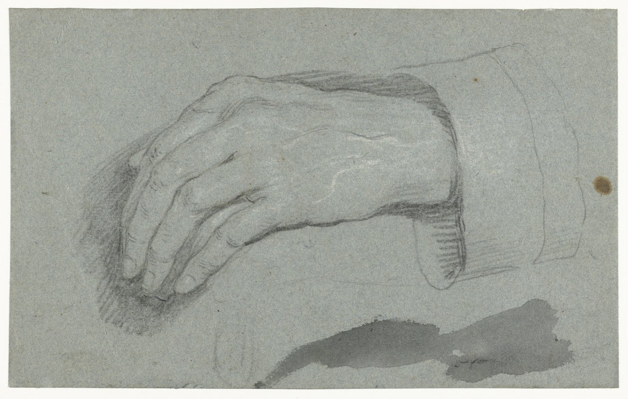 Vänster hand och manschett av Anthony van Dyck (possibly)