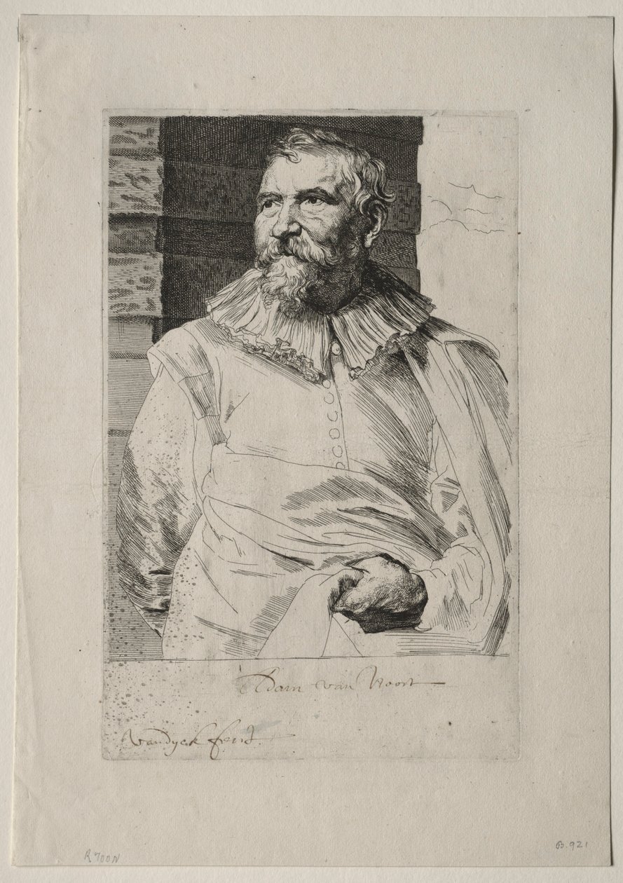 Adam van Noort av Anthony van Dyck