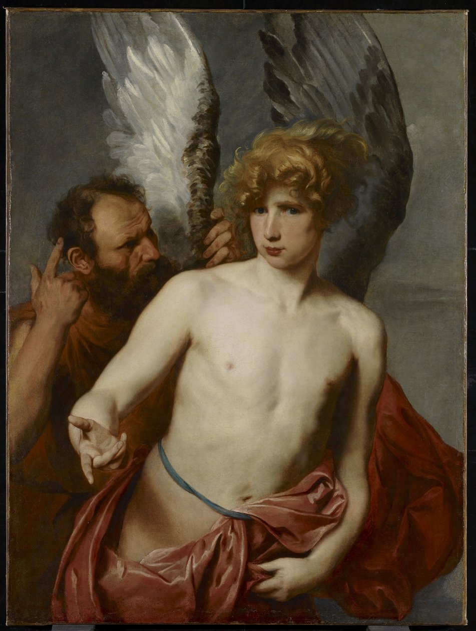 Daedalus och Ikaros, c.1620 av Anthony van Dyck