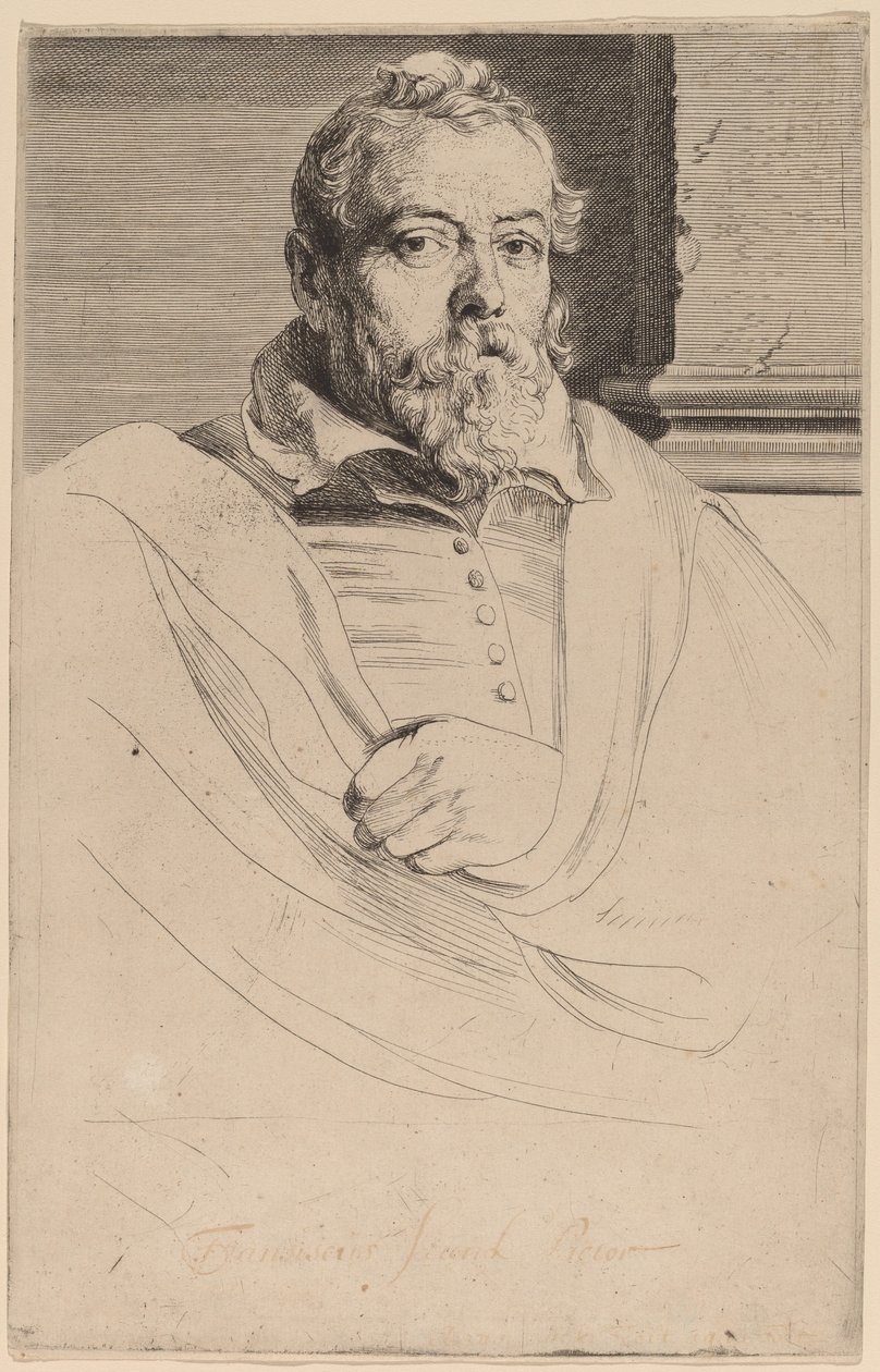 Frans Francken II, troligen 16261641. av Anthony van Dyck