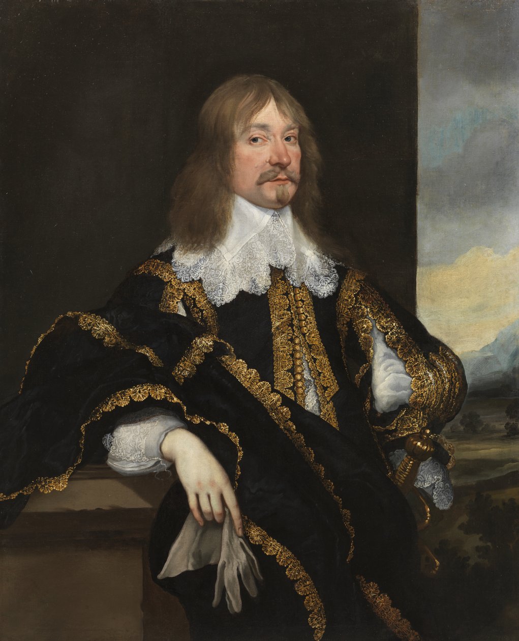 John, baron Craven av Ryton, ca 1643-47 av Anthony van Dyck
