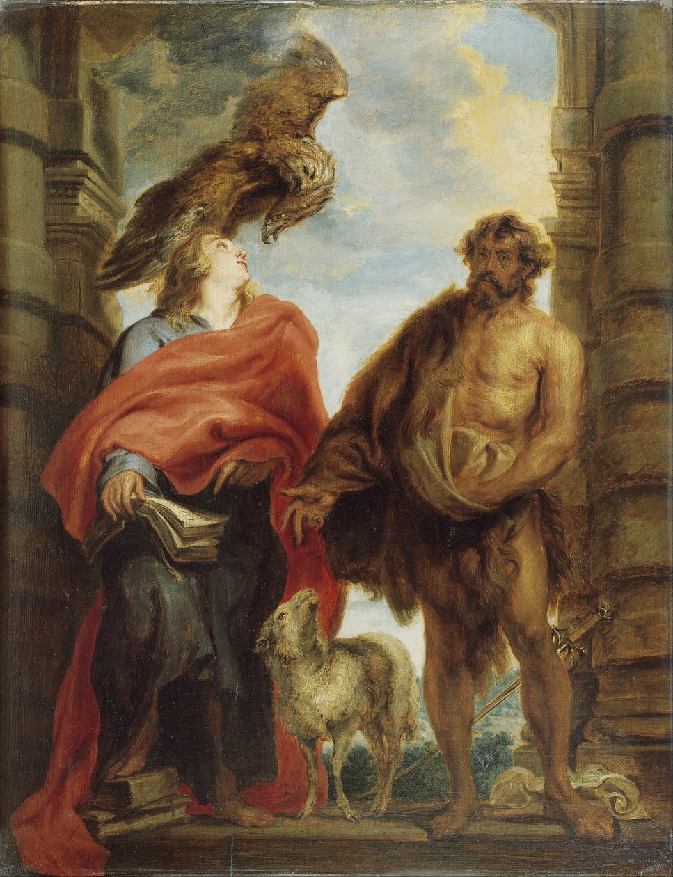 De heliga johannesbröderna av Anthony van Dyck