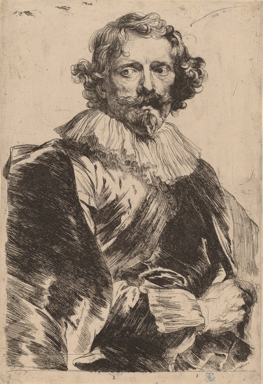 Lucas Vorsterman, troligen 16261641. av Anthony van Dyck