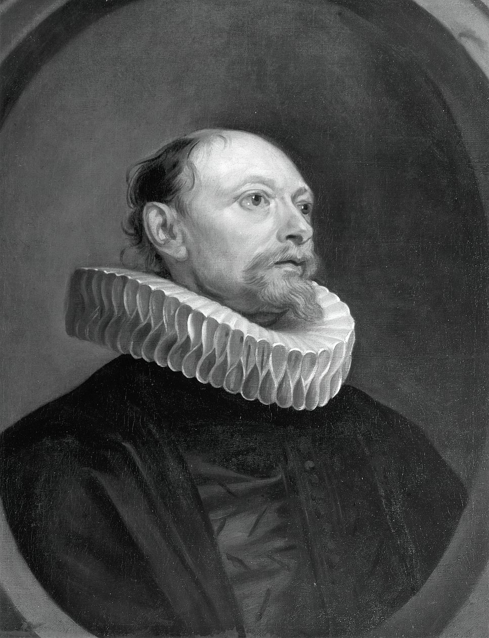 Man with a Ruff, 1600-talet. av Anthony van Dyck