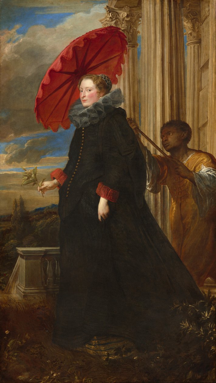 Marchesa Elena Grimaldi Cattaneo, 1623. av Anthony van Dyck