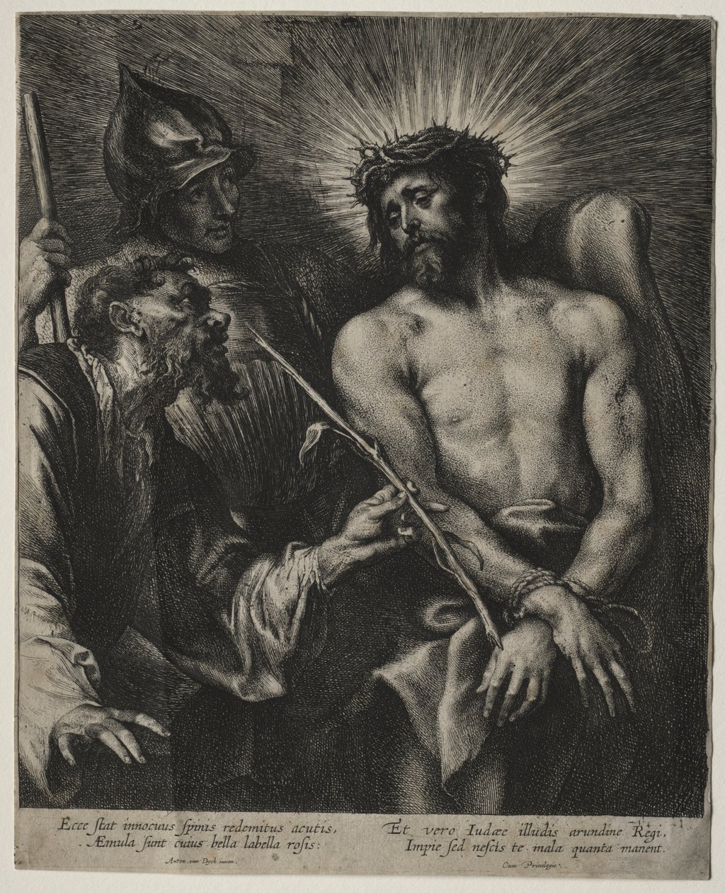 Hån mot Kristus av Anthony van Dyck