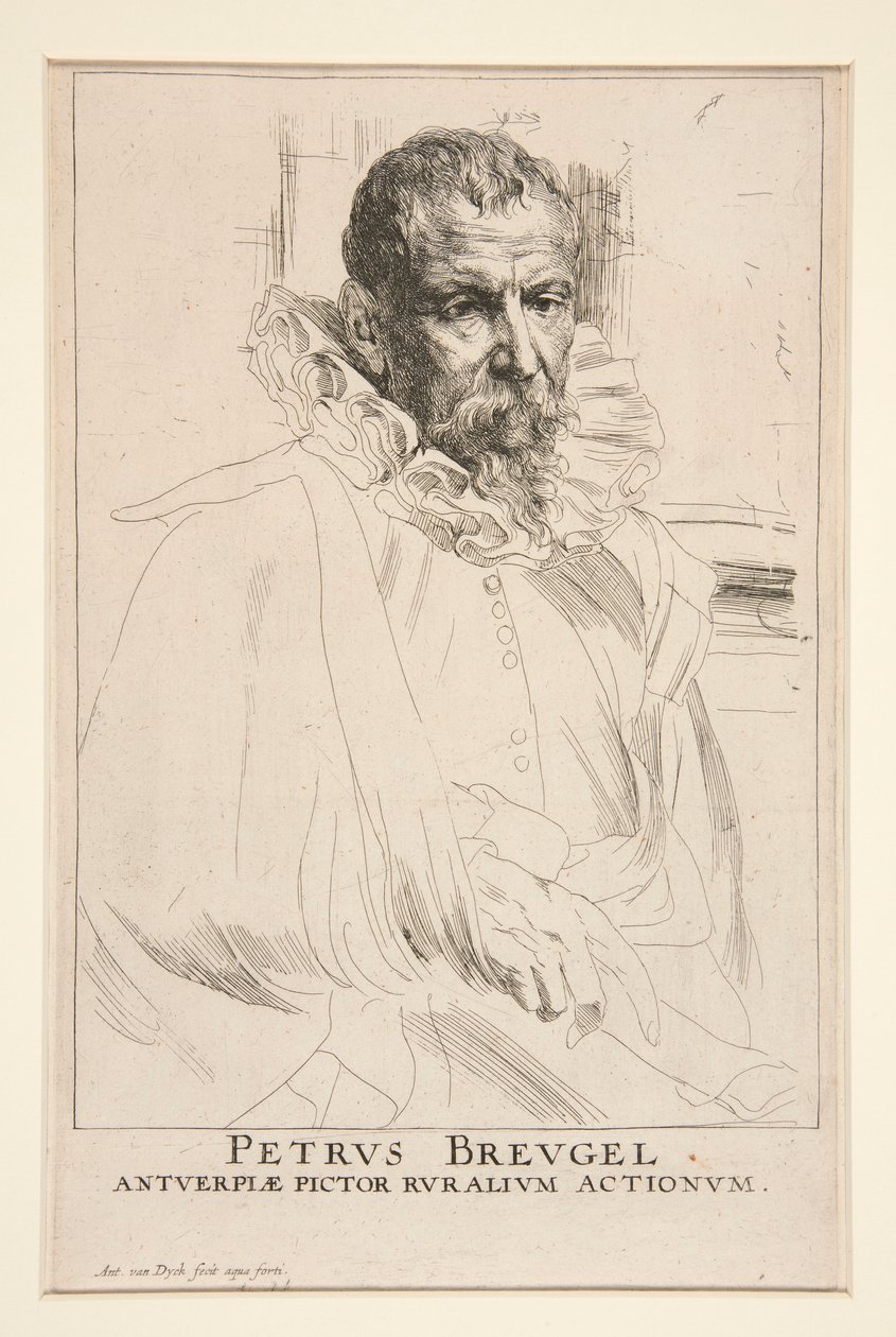 Pieter Brueghel, den yngre av Anthony van Dyck
