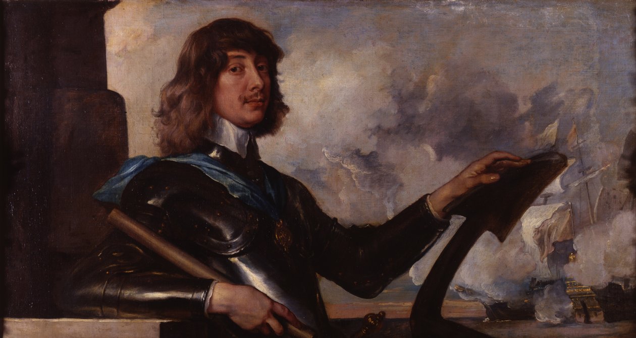 Porträtt av Algernon av Anthony van Dyck