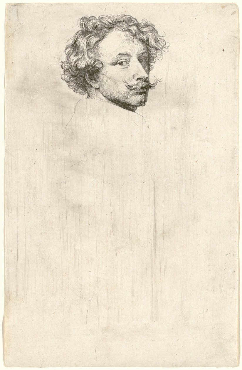 Självporträtt, troligen 16261641. av Anthony van Dyck
