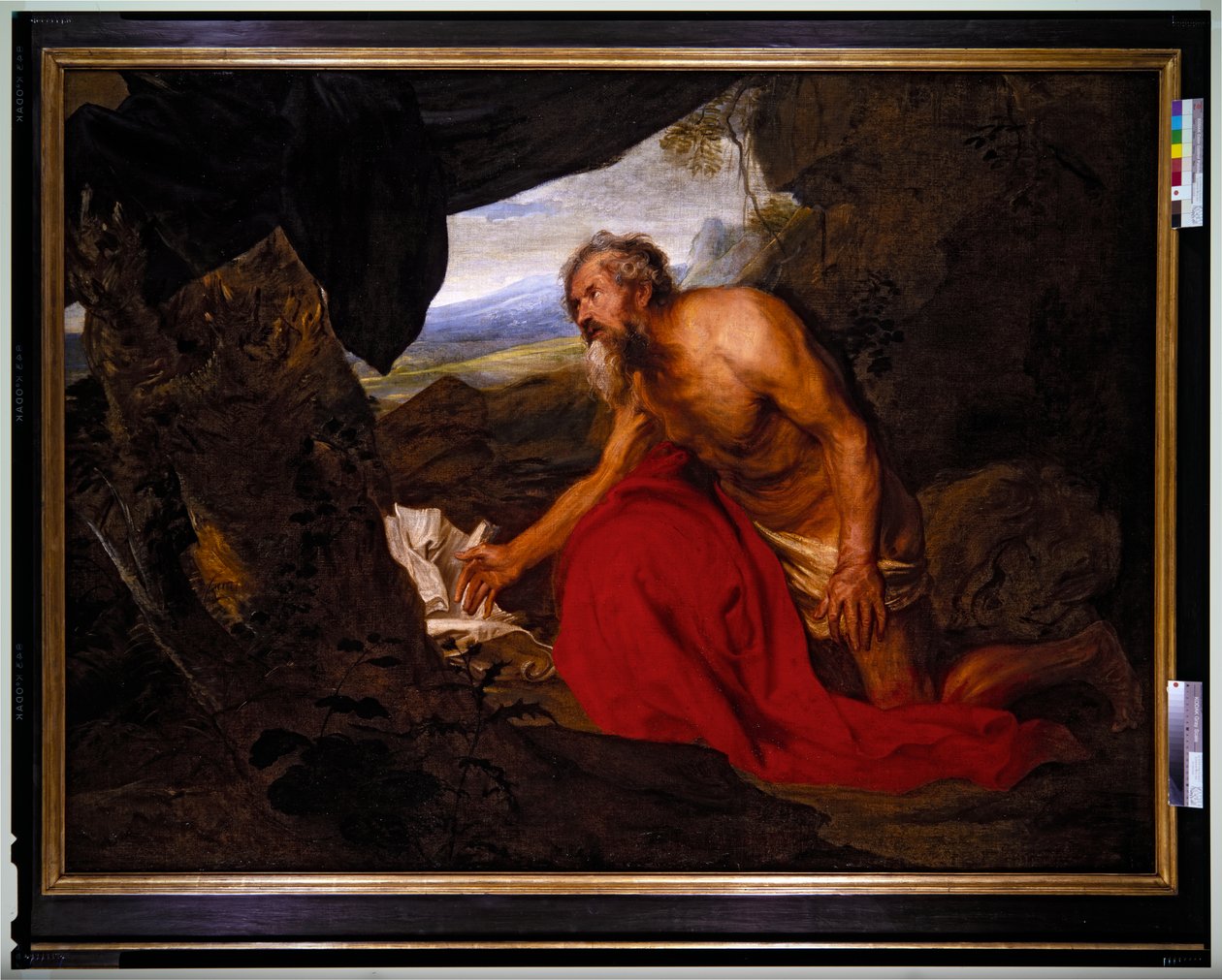 S:t Jerome, odaterad av Anthony van Dyck