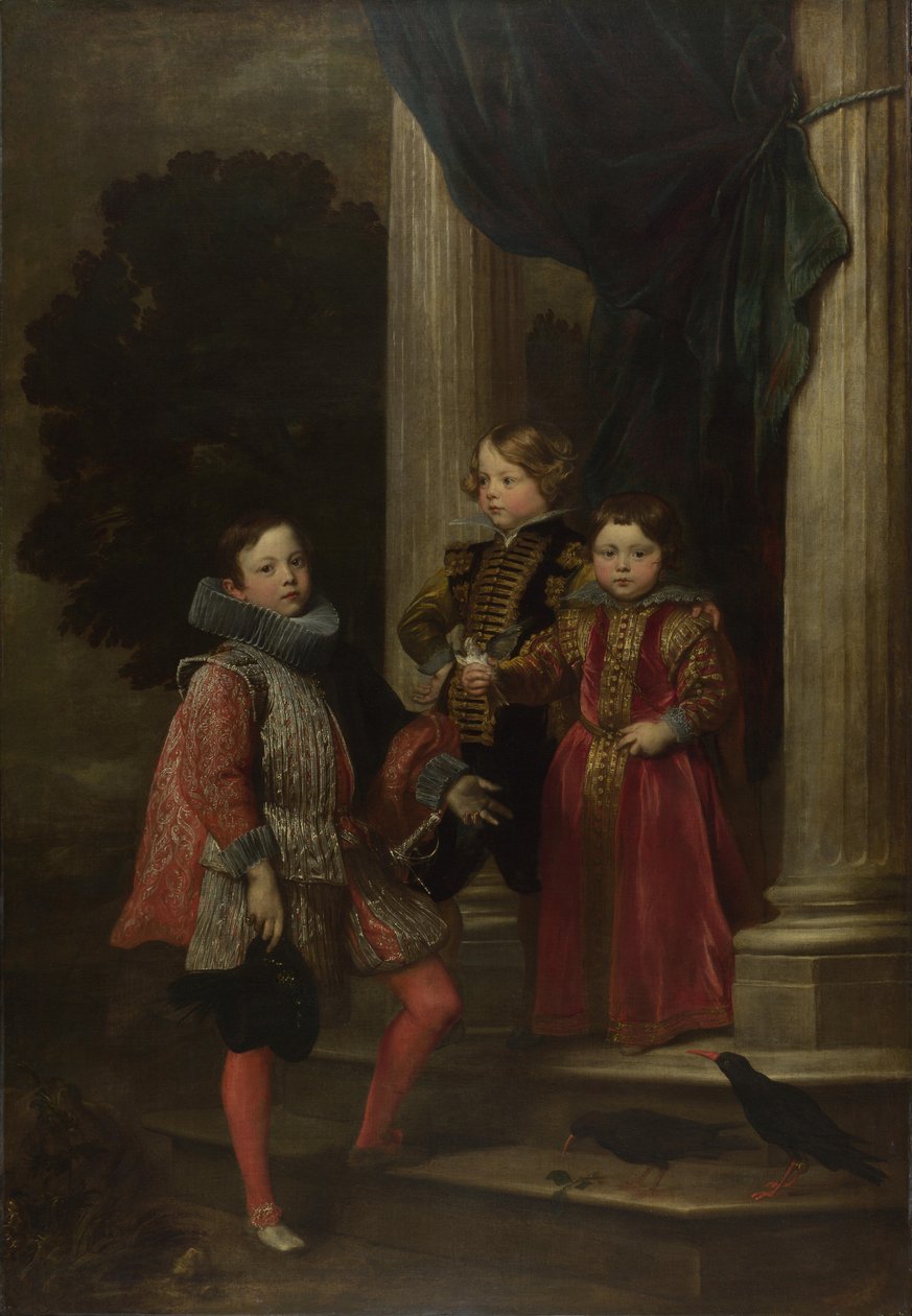 Balbi-barnen, ca. 1626 av Anthony van Dyck