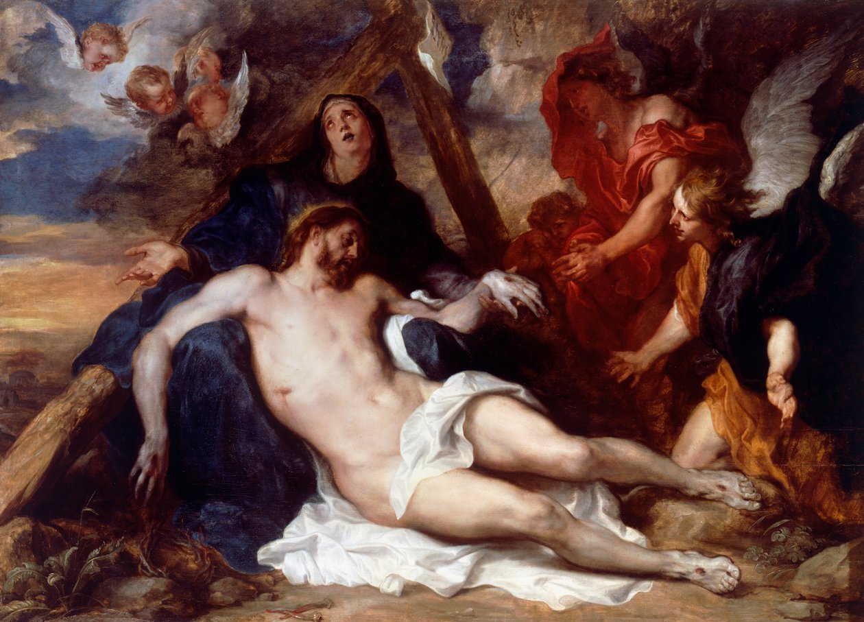 Kristi klagan av Anthony van Dyck