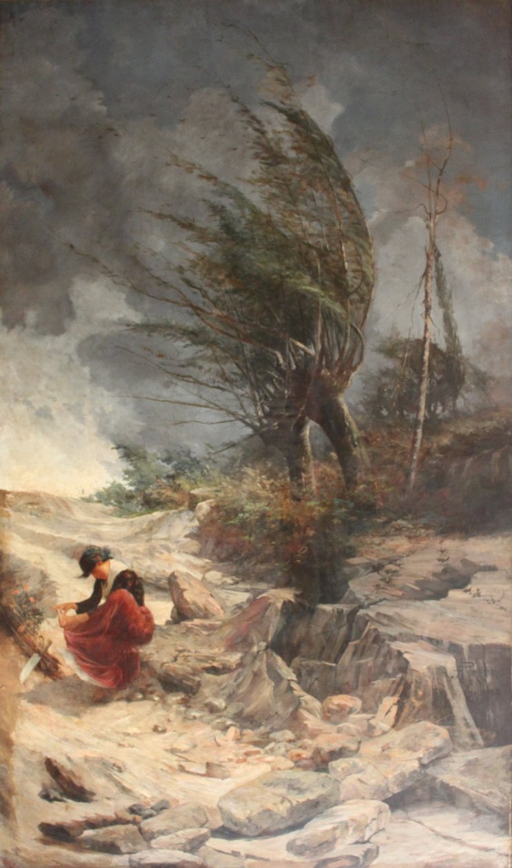 Vindstorm, Venedig av Antonio Parreiras