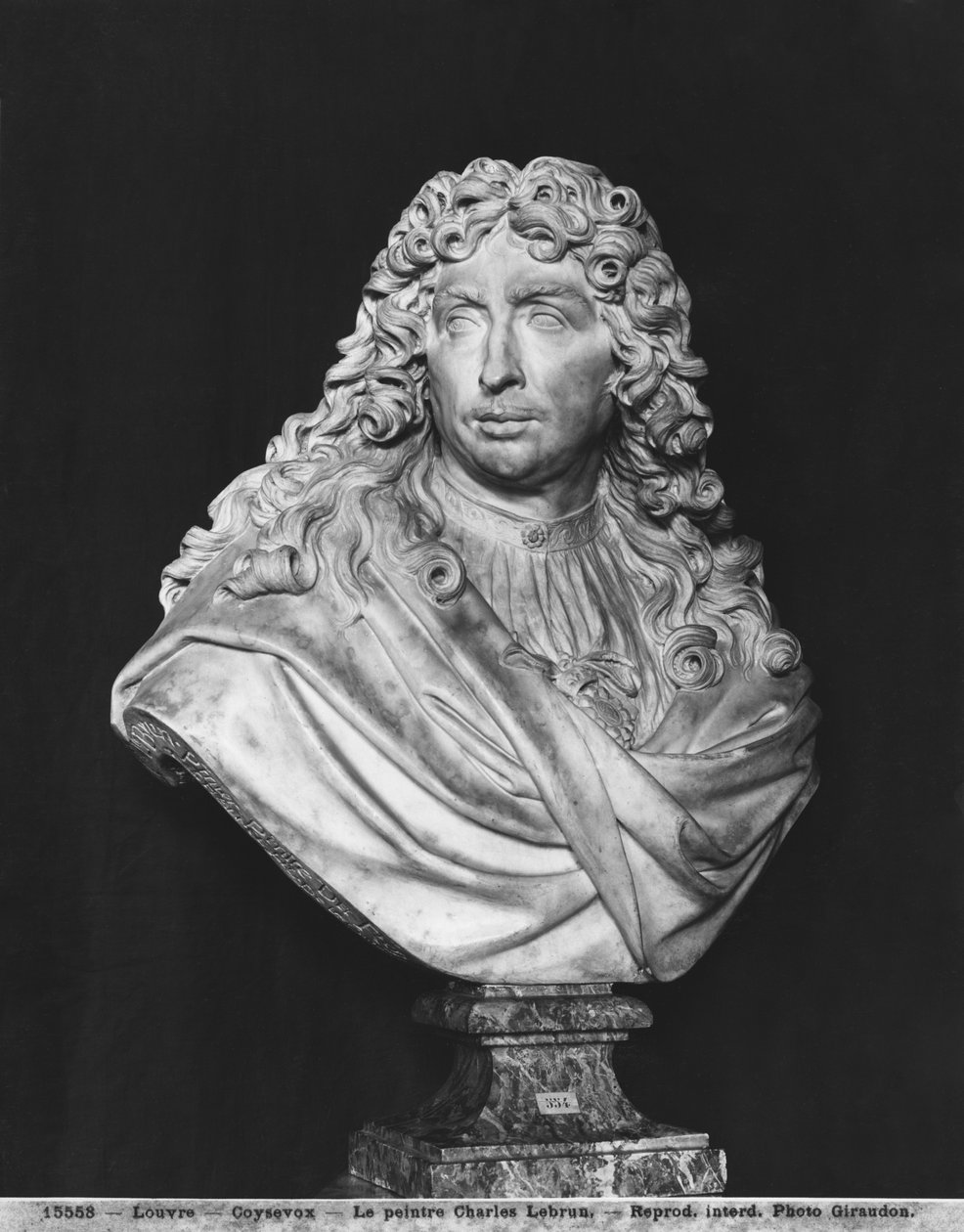 Byst av Charles Le Brun, 1679 (marmor) av Antoine Coysevox