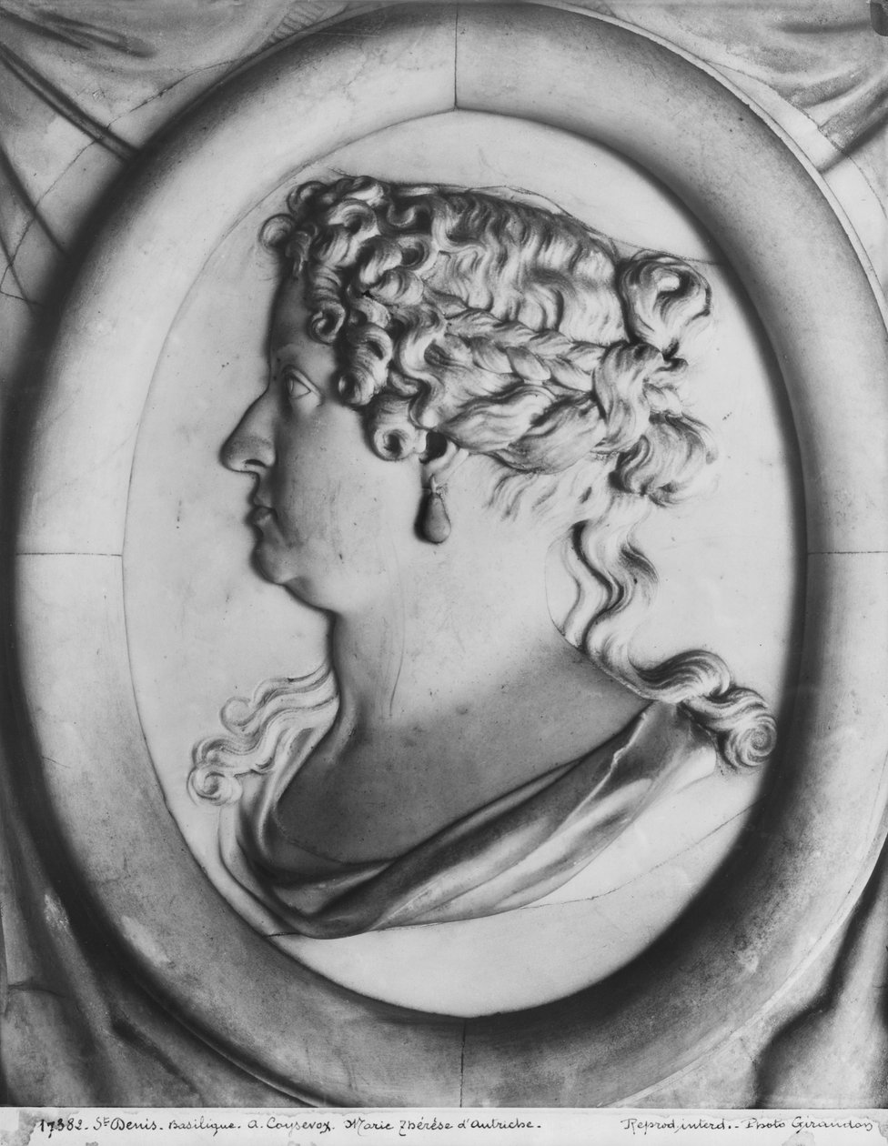 Drottning Marie-Therese av Österrike (1638-83) (marmor) av Antoine Coysevox