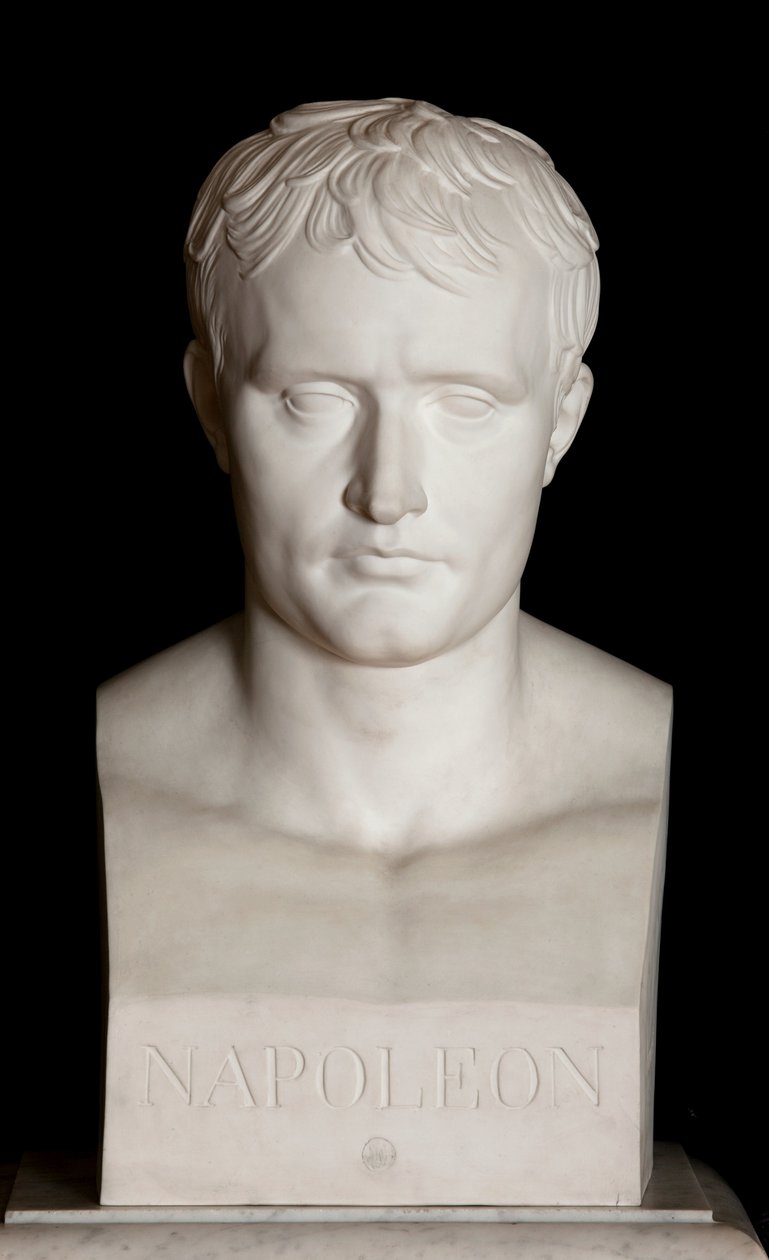 Byst av kejsare Napoleon I (Sevres kex) (se även 698749) av Antoine Denis Chaudet