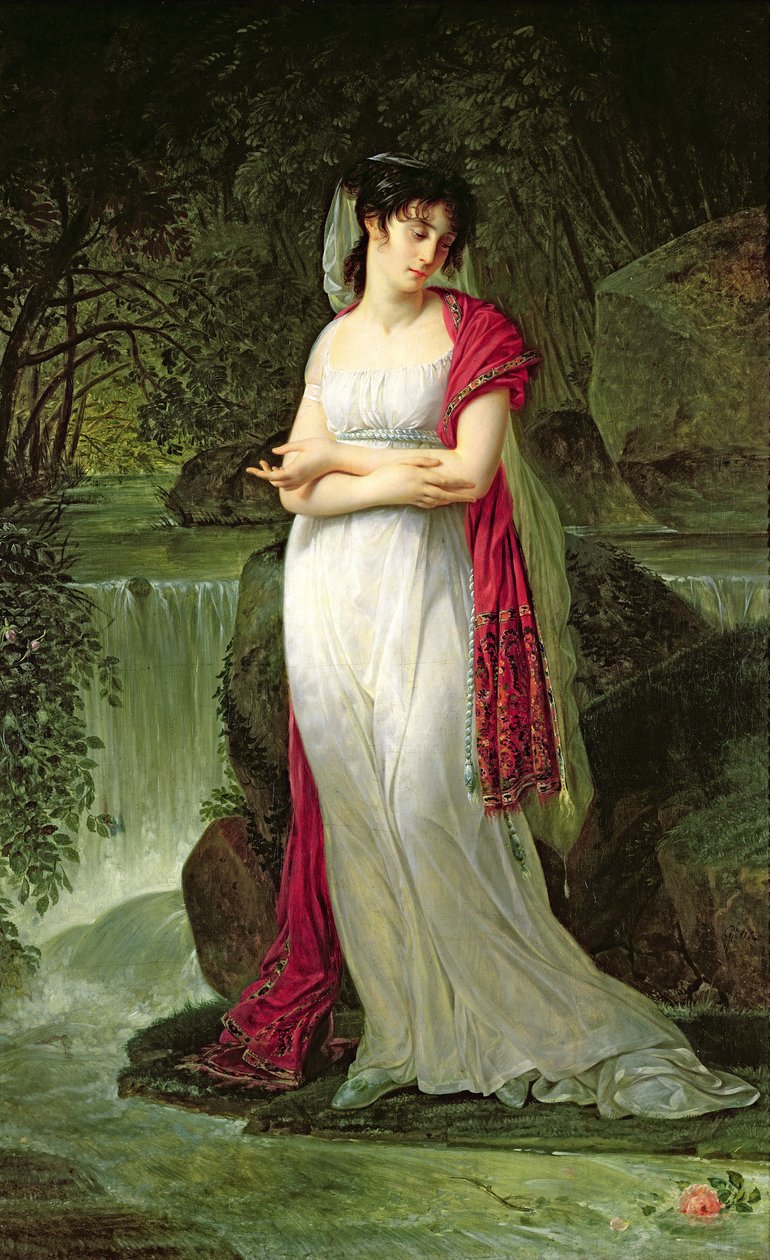 Christine Boyer (1776-1800) av Antoine Jean Gros