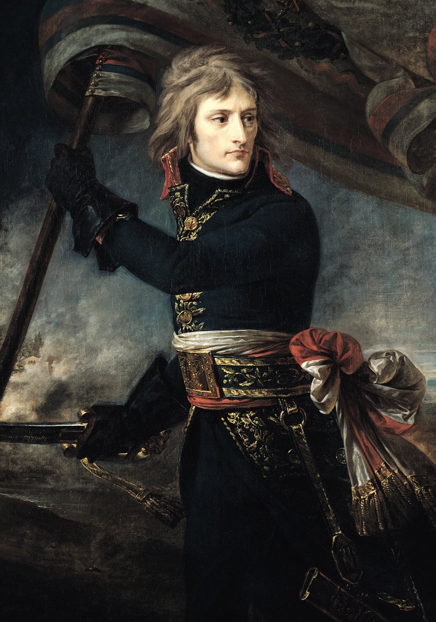 General Bonaparte (1769-1821) på bron vid Arcole av Antoine Jean Gros
