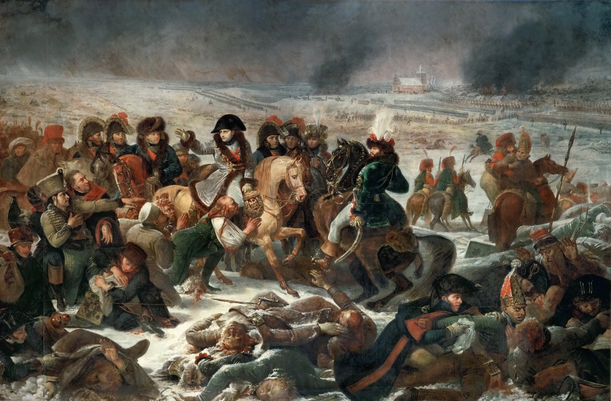 Napoleon during the battle of Eylau av Antoine Jean Gros