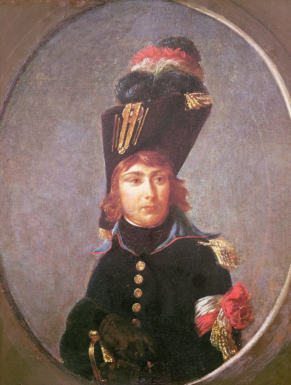 Porträtt av prins Eugene de Beauharnais (1781-1824) femton år gammal av Antoine Jean Gros