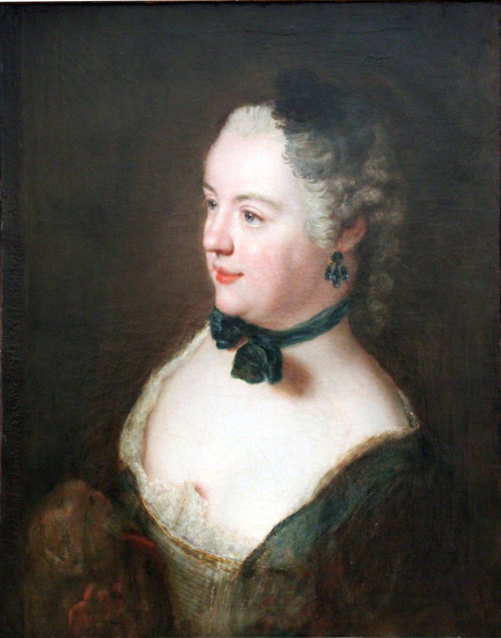 Porträtt av en okänd kvinna av Antoine Pesne