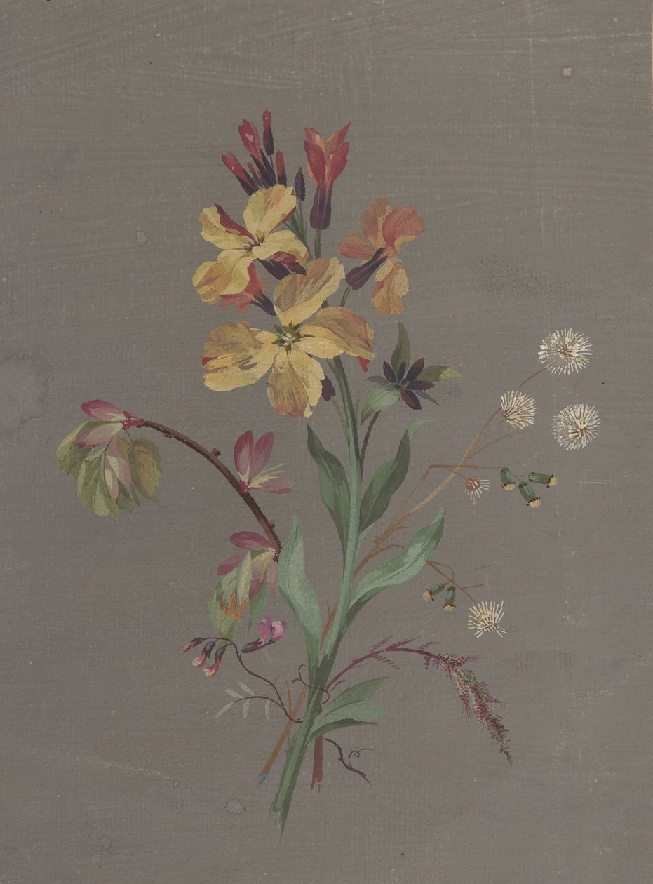 Blommönster, ca. 1820. av Antoine Berjon