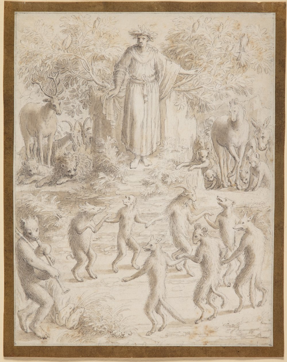 Philostratus-motiv av Antoine Caron