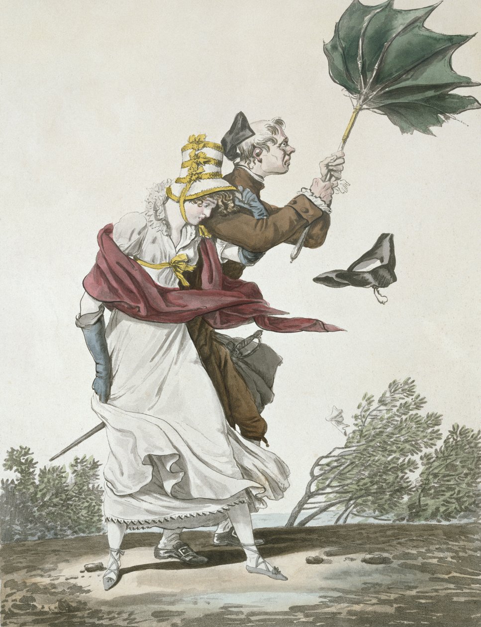 Vindpusten av Antoine Charles Horace Vernet